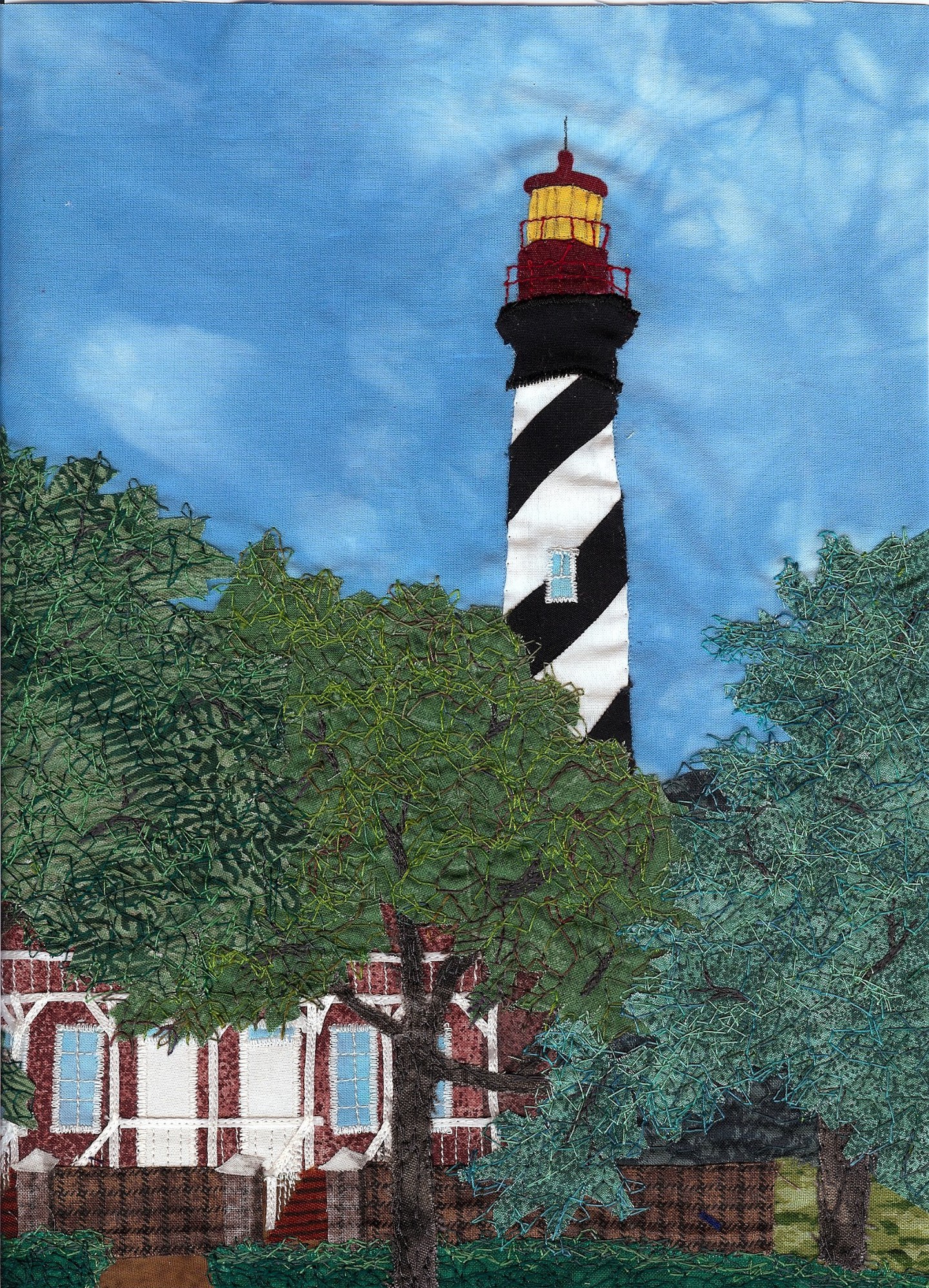 St Augustine lighthouse detail