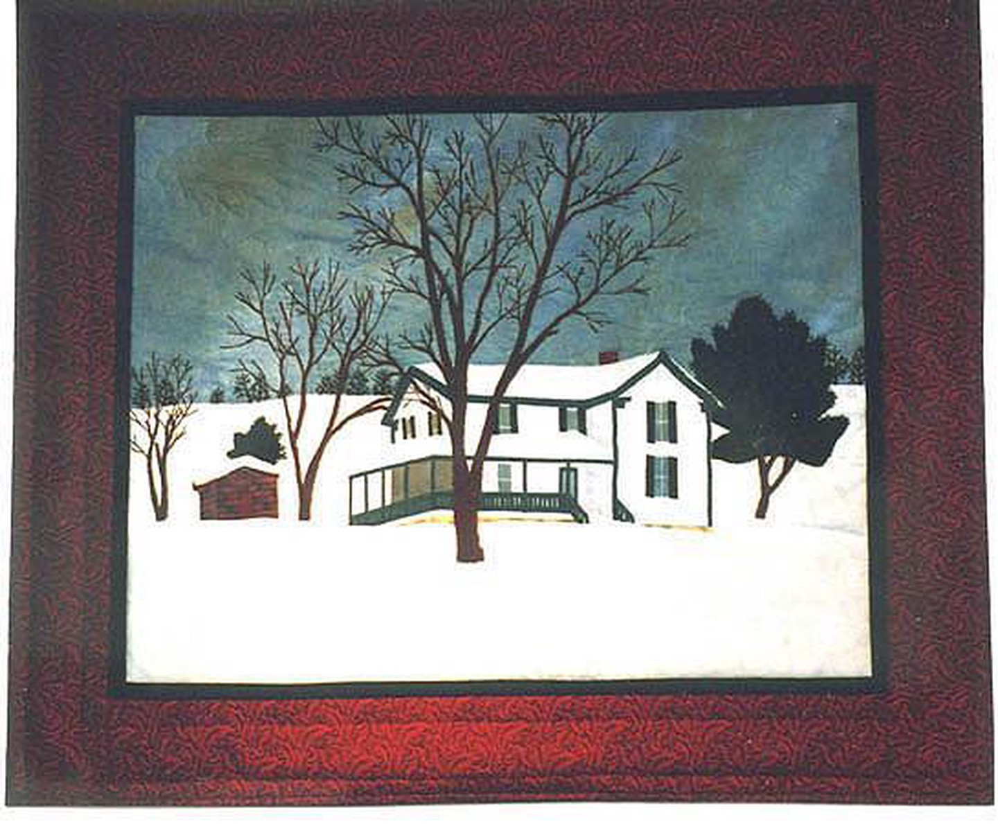 Farmhouse in Winter Farmhouse in Winter